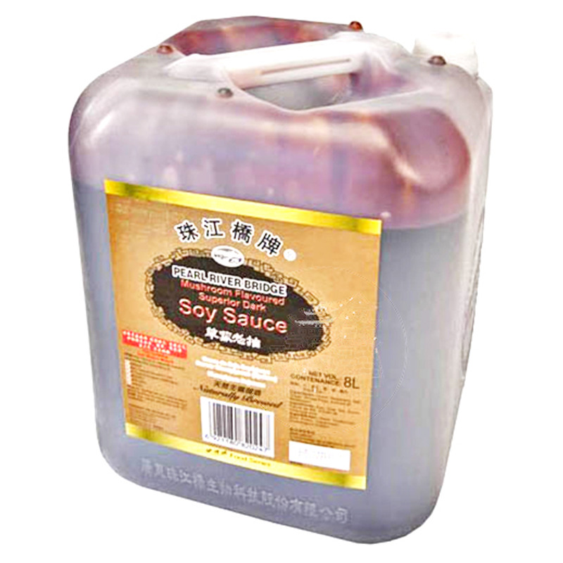 [502609/5S0401] SALSA SOJA OSCURA CHAMPIÑON *PRB* 珠江桥草菇老抽 8L/2