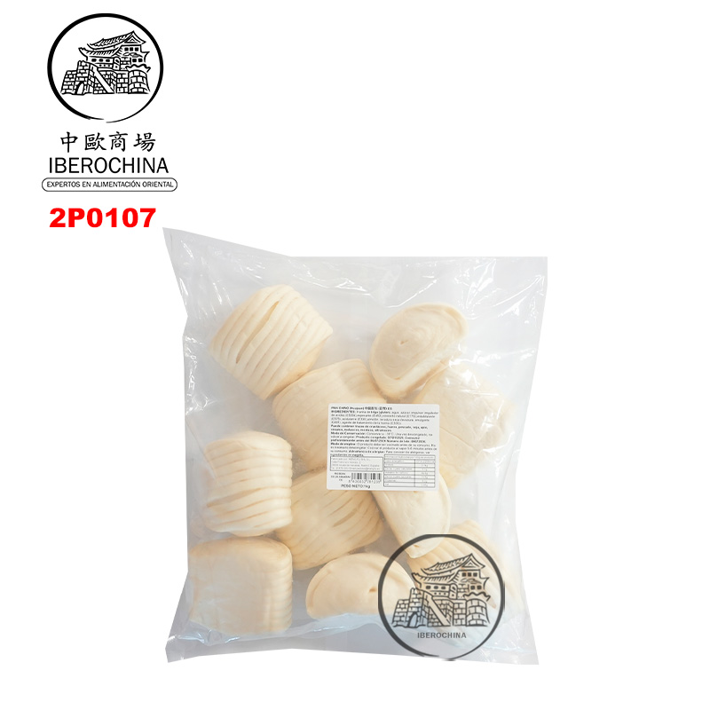 PAN CHINO CONGELADO *MENGFU* 蒙福冻花卷 1,1kg/10u/4
