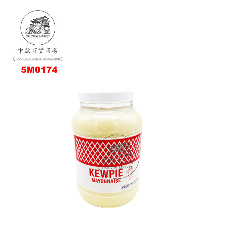 MAYONESA JAPONESA *KEWPIE* 丘比日式蛋黄酱 2,4L/4