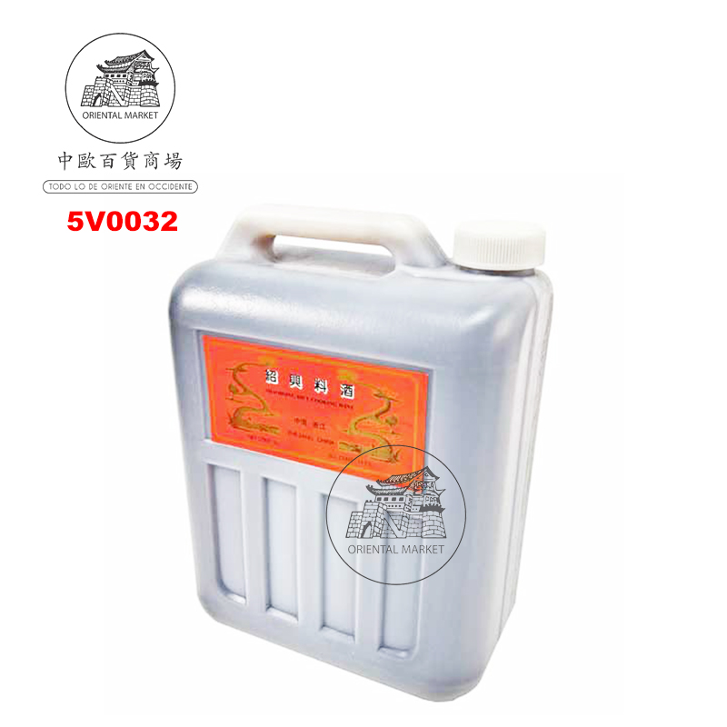 [502933/5V0032] VINO DE ARROZ PARA COCINAR (14,5%) *SHAO XING* 绍兴老酒 5L/4
