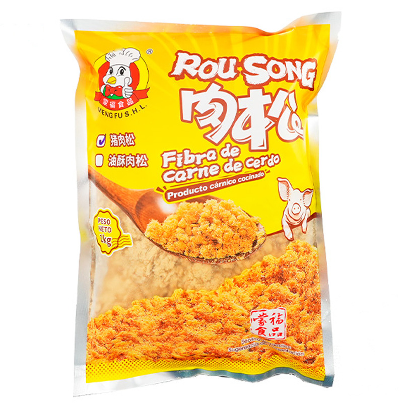 [502000/5F0218] FIBRA CERDO *MENGFU* 蒙福猪肉松 1kg/6