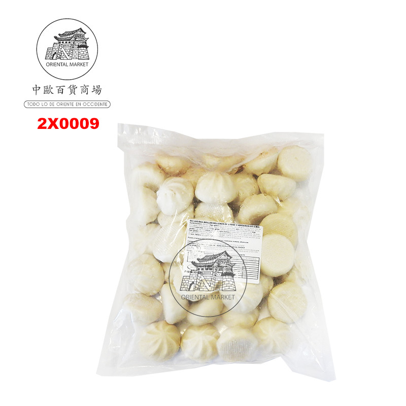 XIAO LONG BAO DE CERDO *MENGFU* 蒙福小笼包 1kg/5
