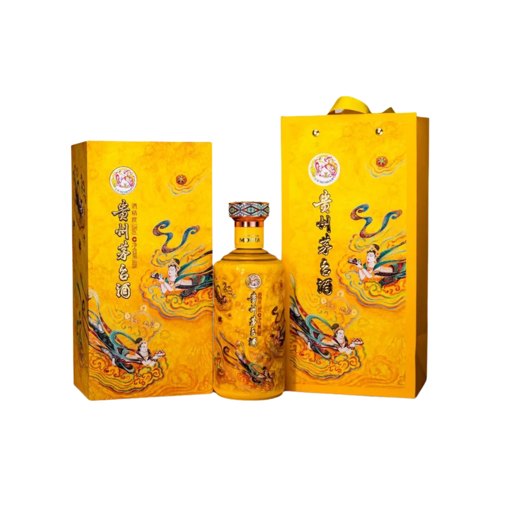 [501555/5A0546] AGUARDIENTE (53%) SAN HUA FEI TIAN *MOUTAI* 茅台散花飞天酒 500ml/6