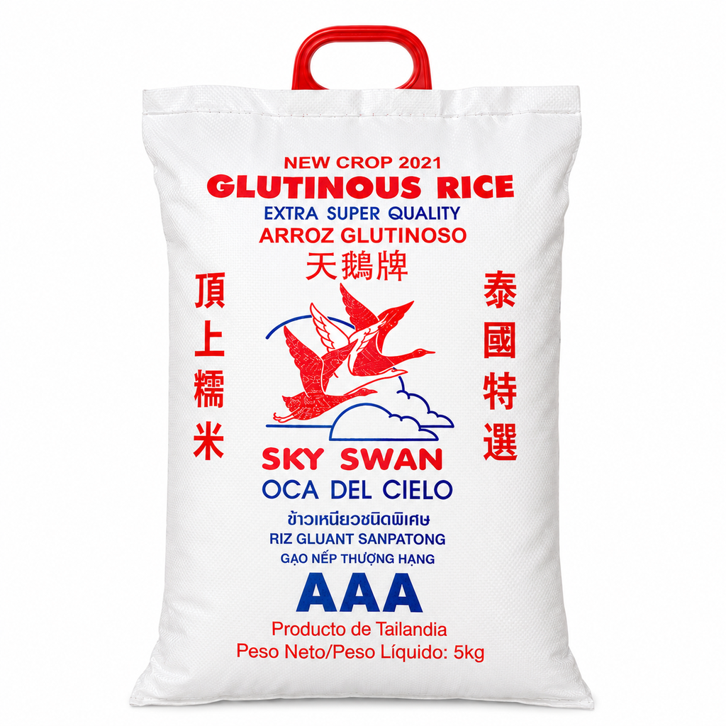 [501607/5A0078] ARROZ GLUTINOSO *SKY SWAN* 天鹅糯米 5kg/5