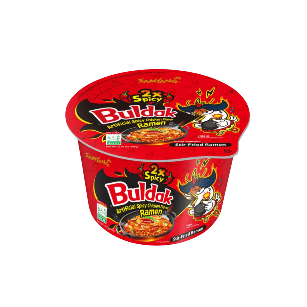 [501434/5T0849] RAMEN BOWL BULDAK 2xSPICY *SAMYANG* 三养2x辣火鸡碗面 105g/16