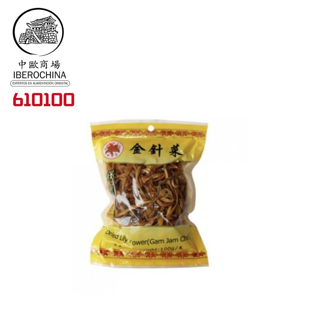 FLOR LIRIO SECO 金百合金針菜100G/30