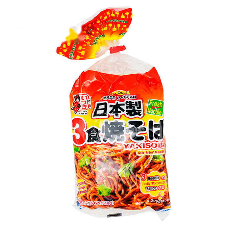 YAKISOBA CON SALSA 日本炒面带酱 510g/12