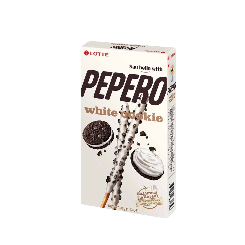 PEPERO CHOCO BLANCO COOKIE *LOTTE* 韩国白巧克力棒 32g/40