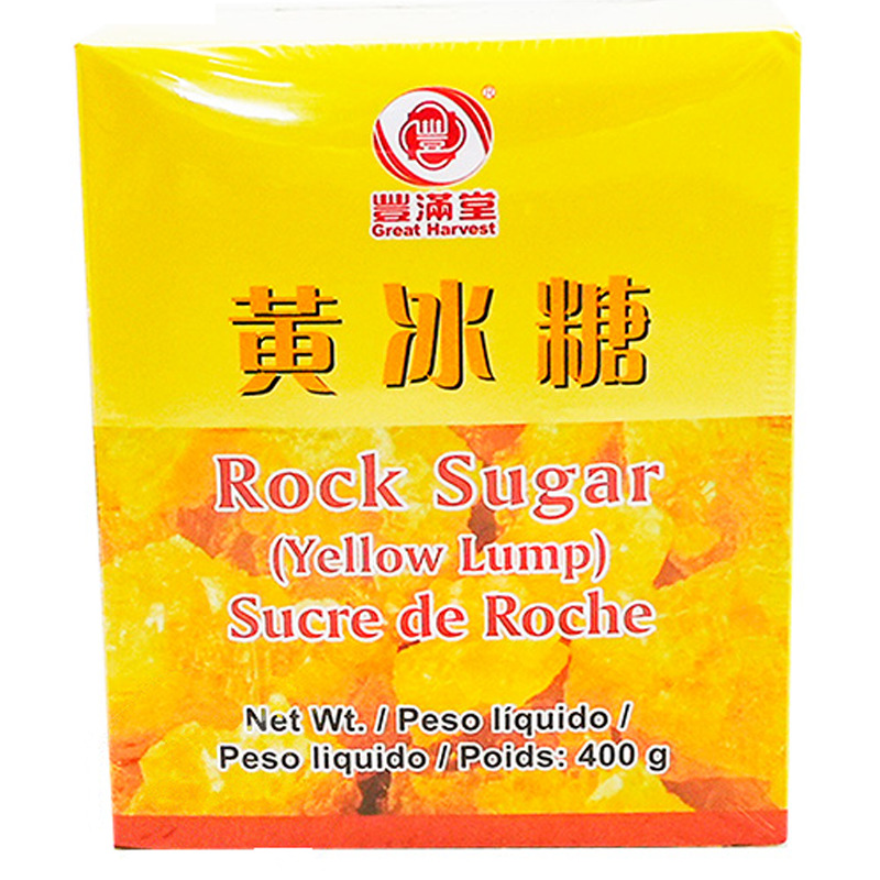 [501619/5A0547] AZUCARAMARILLO CRISTALIZADO *FENG MAN TANG* 丰满堂黄冰糖400g/50