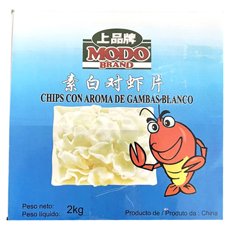 CHIPS GAMBA BLANCO *MODO* 上品白虾片大盒 2kg/6
