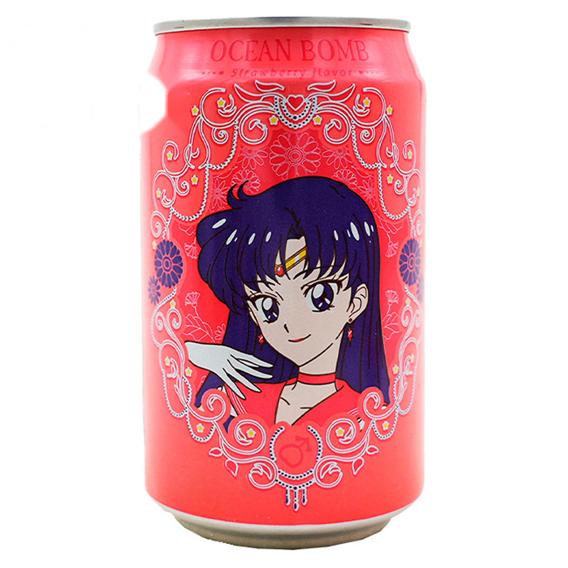 [501717/5B0882] BEBIDA FRESA *OCEAN BOMB* 草莓风味汽泡水 330ml/24