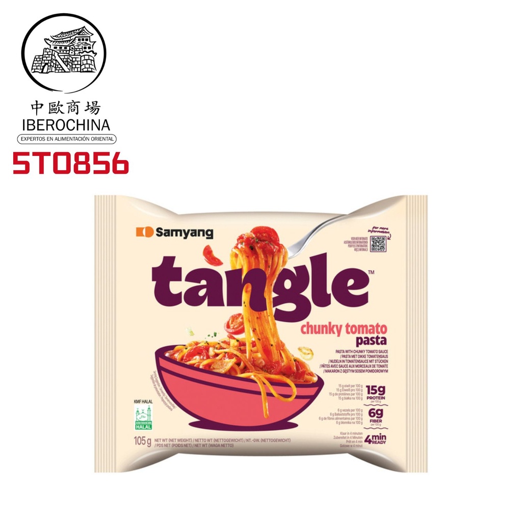 RAMEN TANGLE TOMATE*SAMYANG* 三养TANGLE番茄味拉面 105g/20