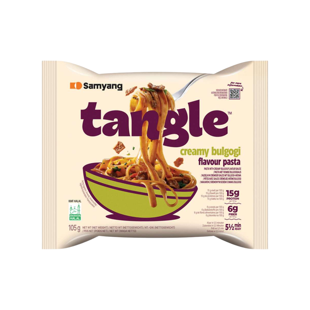 [501431/5T0858] PASTA TANGLE BULGOGI CREMA *SAMYANG* 三养奶油烤肉味意面  105g/20