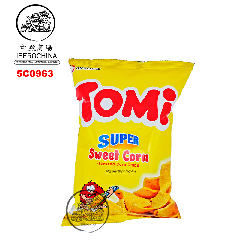 CHIPS MAIZ DULCE TOMI 菲律宾甜玉米薯片 110g/50