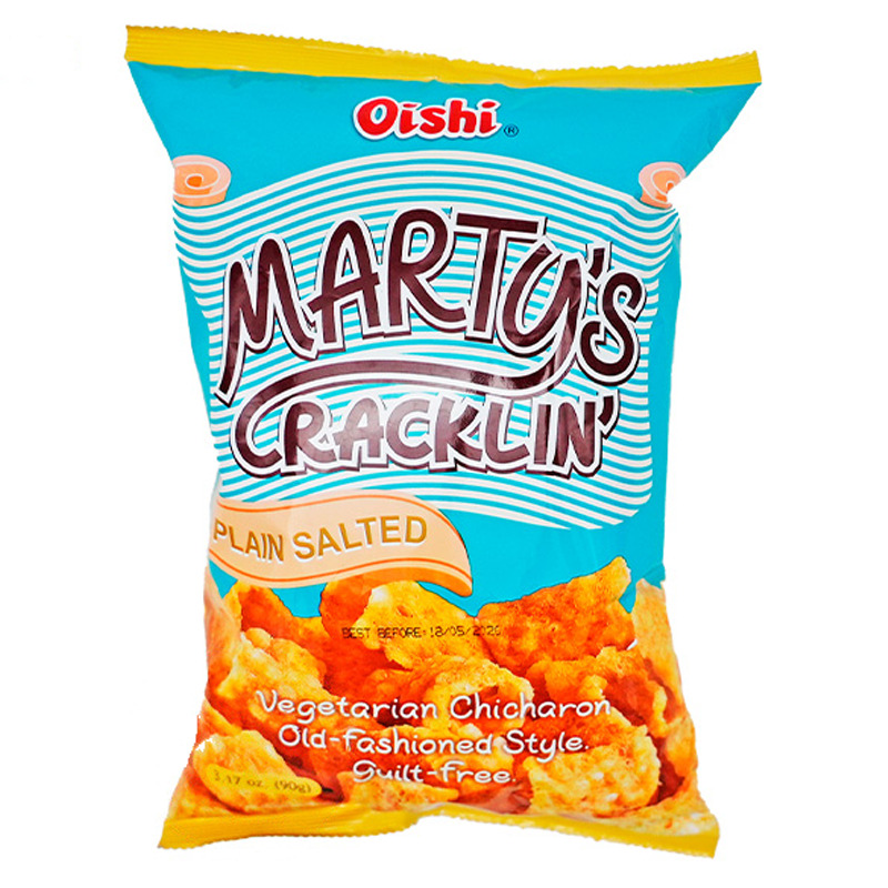 [501867/5C0632] CHICHARON MARTY´S*OISHI*上好佳(素)原味咸豬皮90g/30