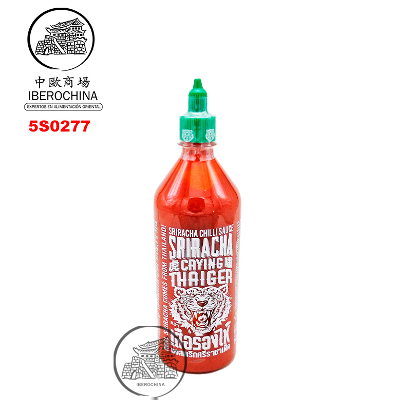 SALSA SRIRACHA*CRYINGTHAIGER*虎啸(大)是拉差酱740ml/12