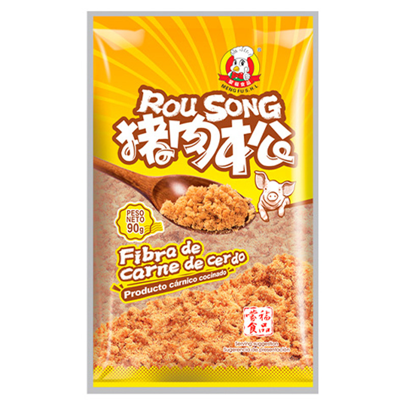 FIBRA CERDO *MENGFU* 蒙福猪肉松 90g/40