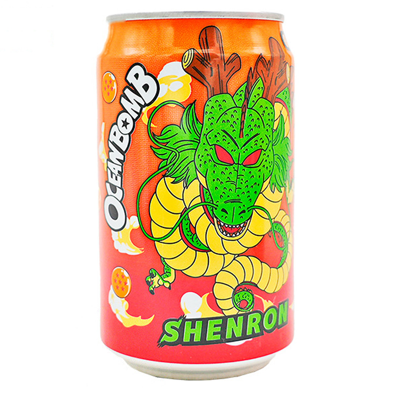 [501755/5B0362] BEBIDA NARANJA *OCEAN BOMB* 橘子风味汽泡水 330ml/24