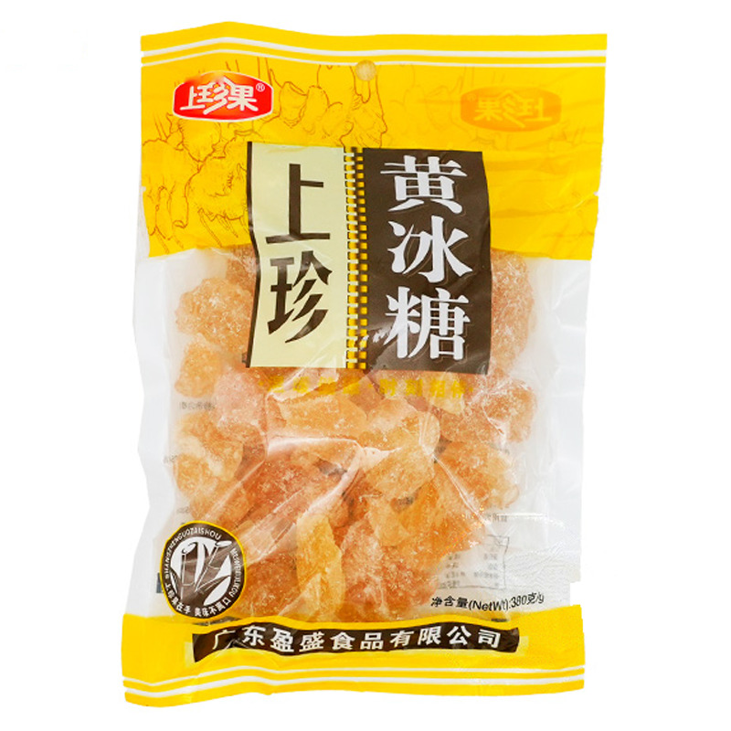 AZÚCAR AMARILLO CRISTALIZADO *SZG* 上珍果袋装黄冰糖 380g/40