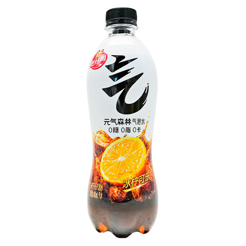 [501701/5B0430] BEBIDA DE SODA SIN AZÚCAR SABOR A LIMÓN *YQSL* 元气森林冰柠可乐无糖苏打气泡水 480ml/15