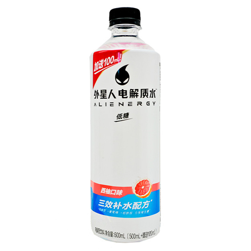[501714/5B0437] BEBIDA ELECTROLITOS POMELO *ALIENERGY* 外星人电解质水西柚味 500ml/15