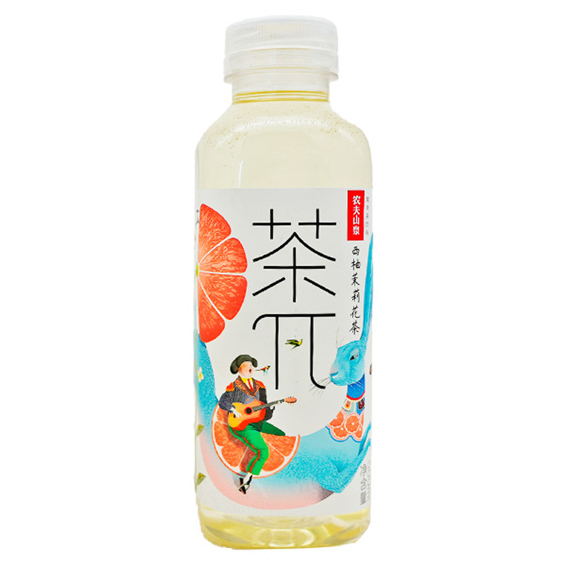 [501777/5B0245] BEBIDA TÉ JAZMÍN SABOR A POMELO *茶π* 西柚茉莉花茶 500ml/15