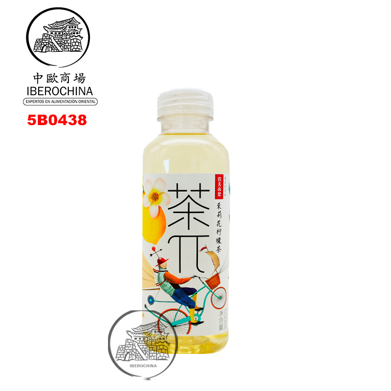 BEBIDA TÉ JAZMÍN SABOR A LIMÓN *茶π* 茶π茉莉花柠檬茶 500ml/15