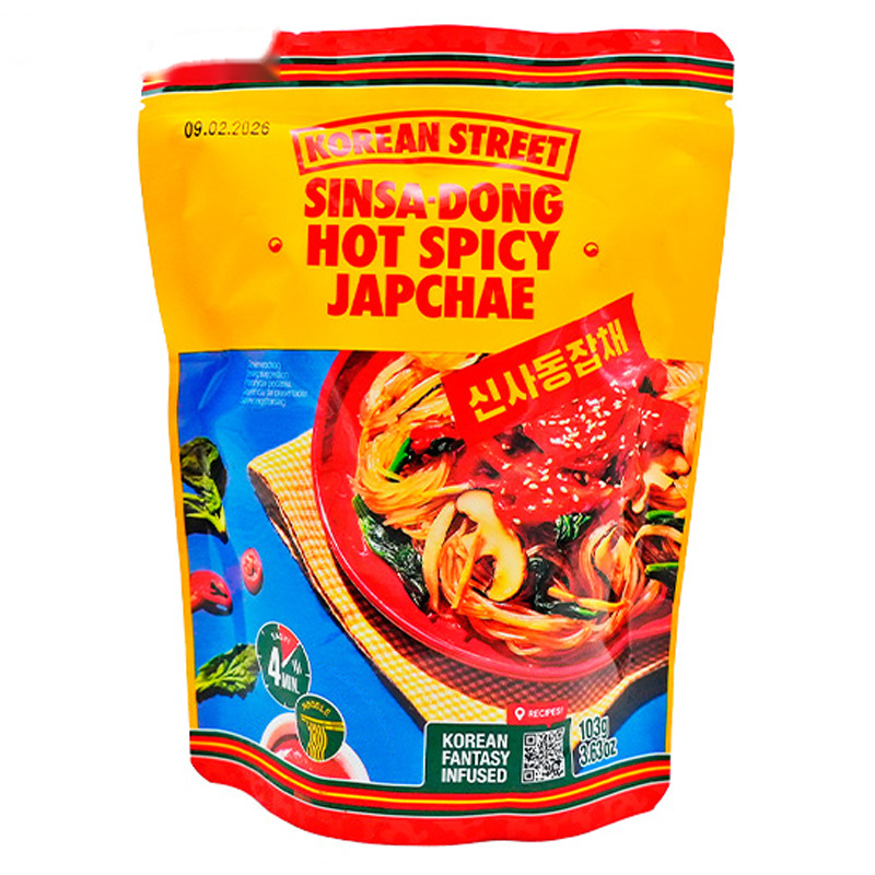 [502039/5S1044] FIDEO JAPCHAE PICANTE *KOREAN STREET* 韩国杂菜辣酱面 103g/24
