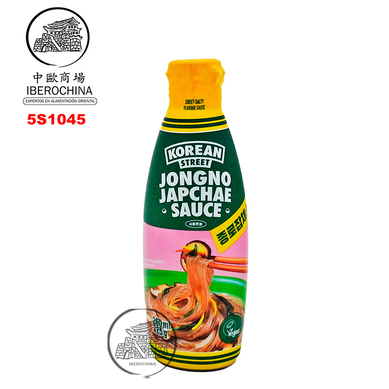 [502519/5S1045] SALSA JAPCHAE JONGNO *KOREAN STREET* 韩国杂菜酱 325g/12