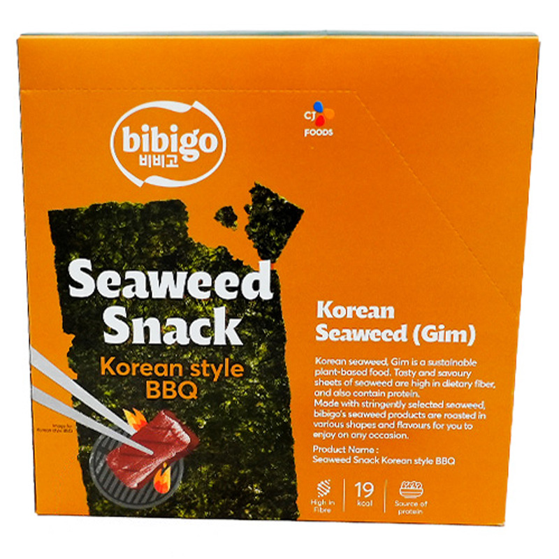 ALGA BBQ *BIBIGO* 烤肉味海苔片 4g/6u/6