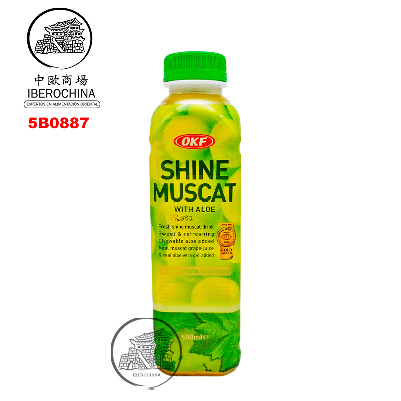 [501687/5B0887] BEBIDA ALOE VERA UVA*OKF* 葡萄芦荟饮料 500ml/20