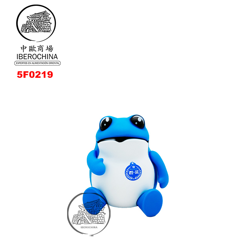 FIGURA SAPO AZUL *JINRO* 真露蓝蟾摆件