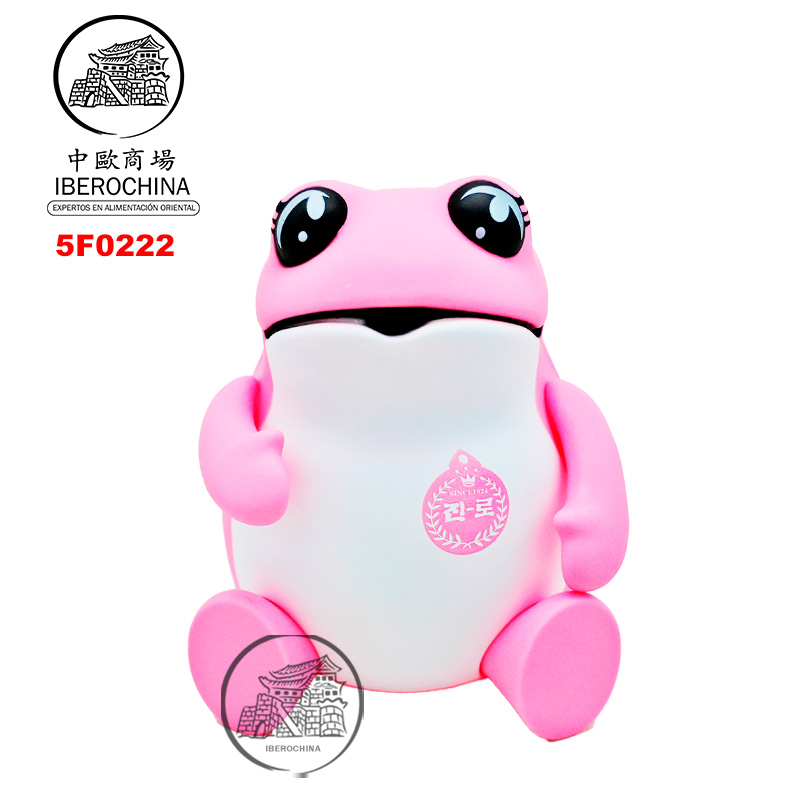 FIGURA SAPO XXL ROSA *JINRO* 真露大粉蟾摆件