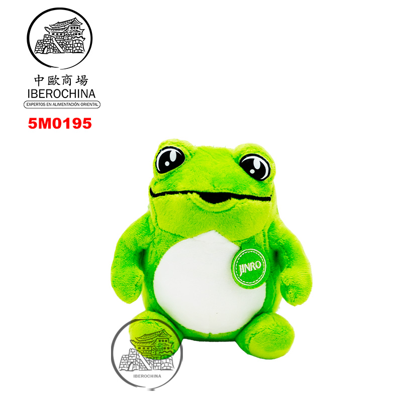 MUÑECA SAPO *JINRO* 真露绿蟾娃娃