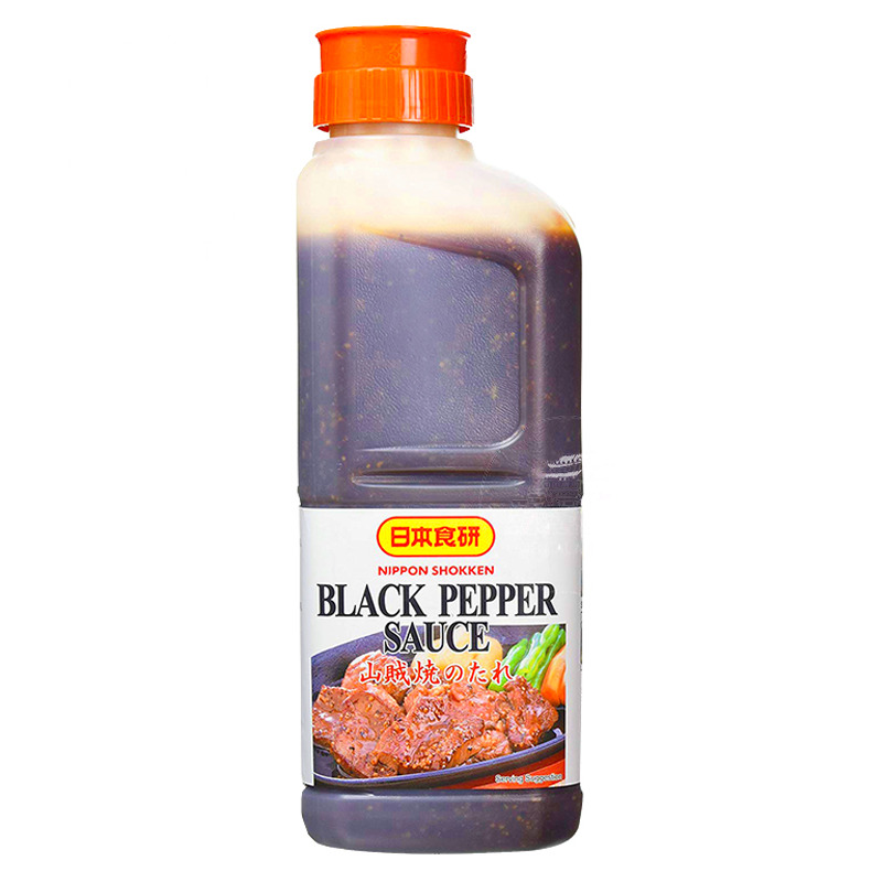 SALSA PIMIENTA NEGRA *NIPPON* 日本食研黑胡椒酱 2kg/6