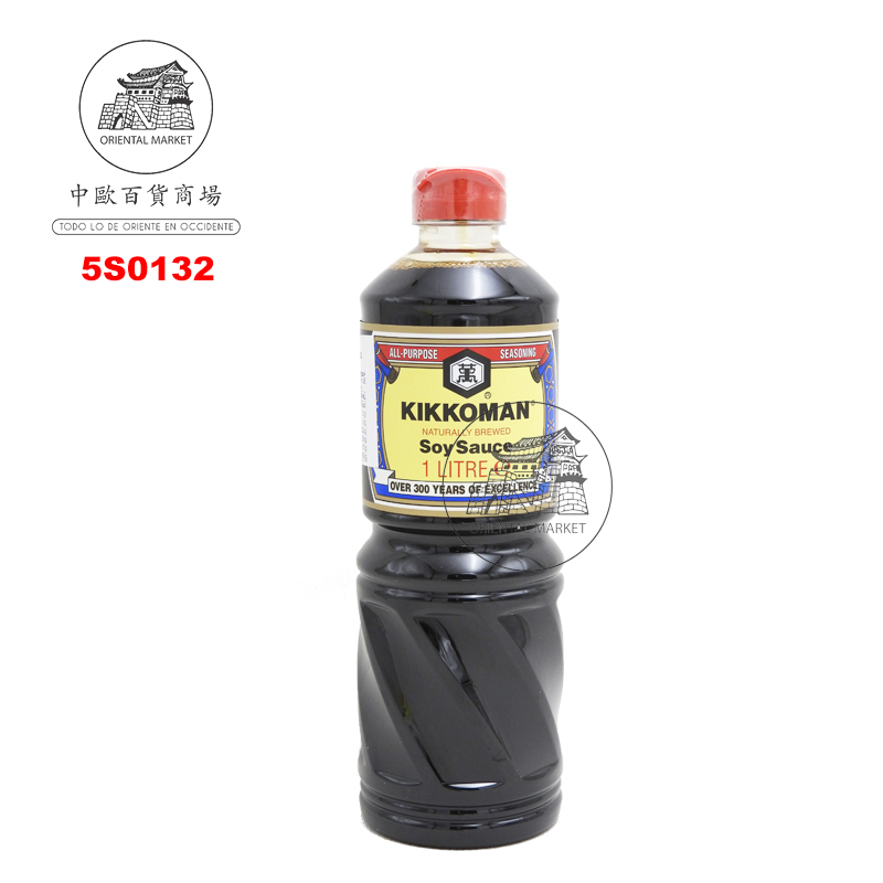 [501156/5S0132] SALSA SOJA *KIKKOMAN* 日本万字酱油 1L/6