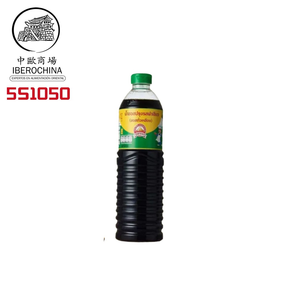 [502585/5S1050] SALSA SOJA CONDIMENTO*GOLDEN MOUNTAIN*仁和園(綠蓋)调味酱油12/600ML