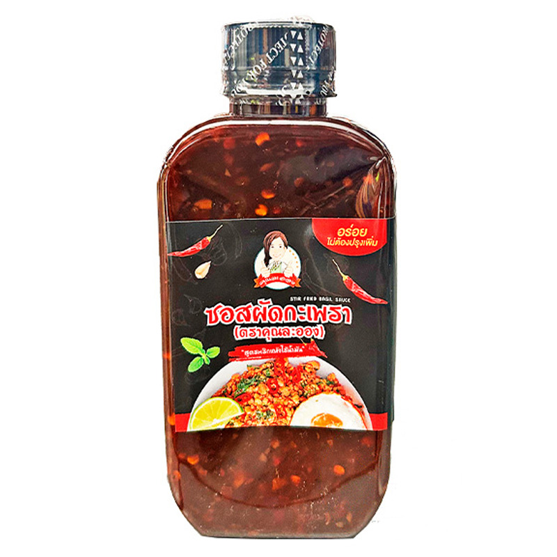 [502551/5S1055] SALSA PARA SALTEADO *KHUN LA-ONG* 炒菜酱 250ML/12
