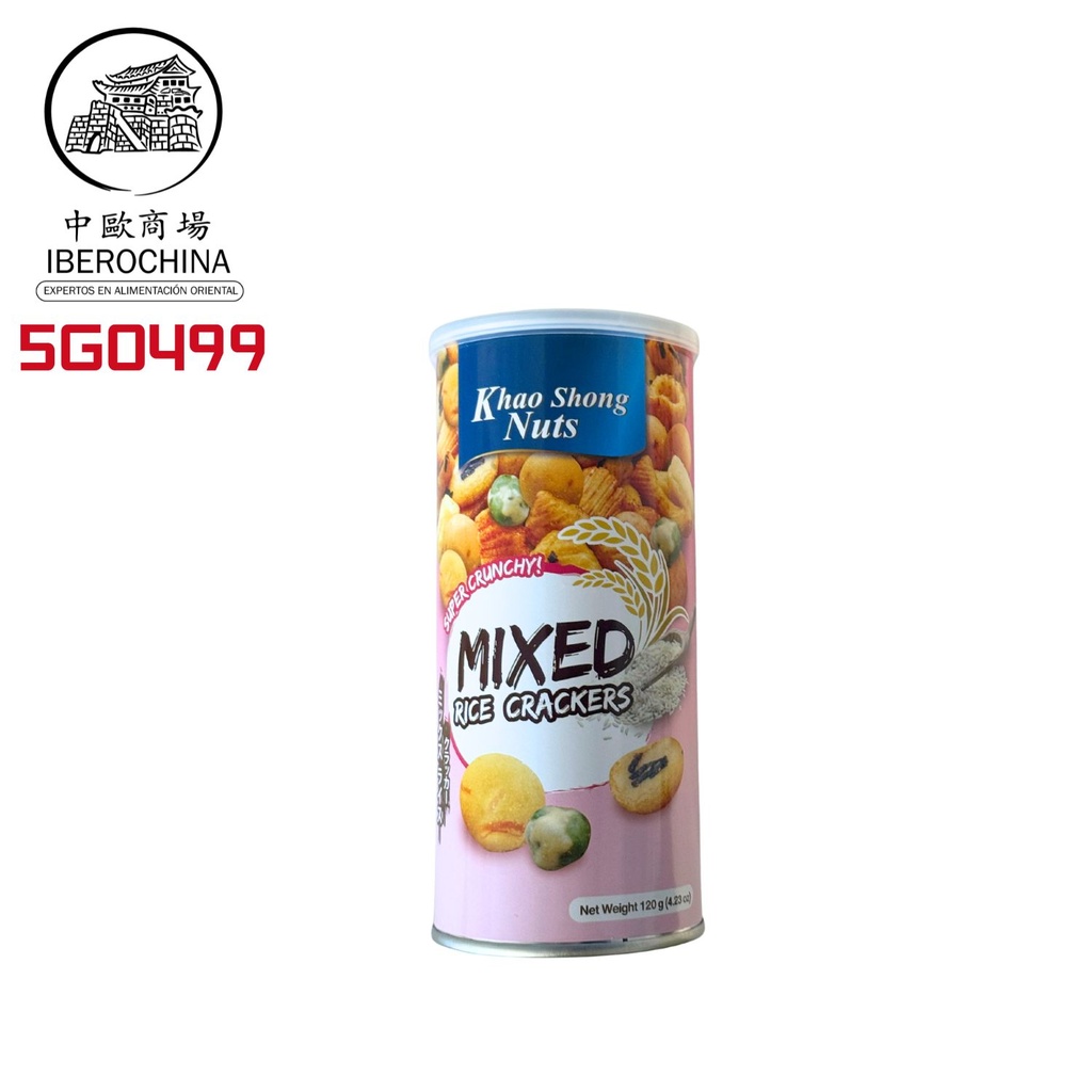 [502100/5G0499] GALLETA MIXTA *KHAO SHONG* 什锦饼干 120g/24