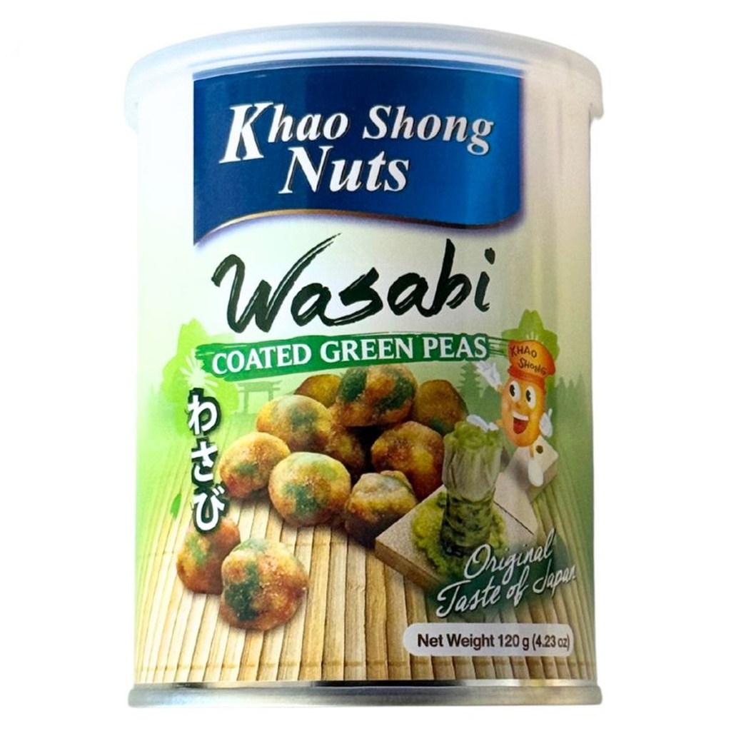 GUISANTES SABOR WASABI *KHAO SHONG* 芥末味青豆 120g/24