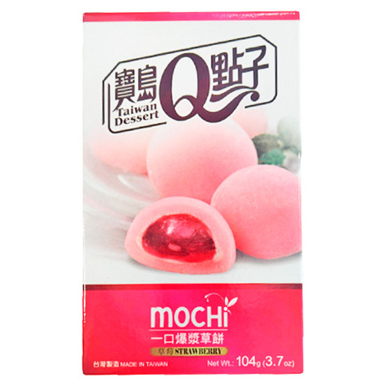 MOCHI FRESA *宝岛Q点子* 草莓麻薯 104g/24