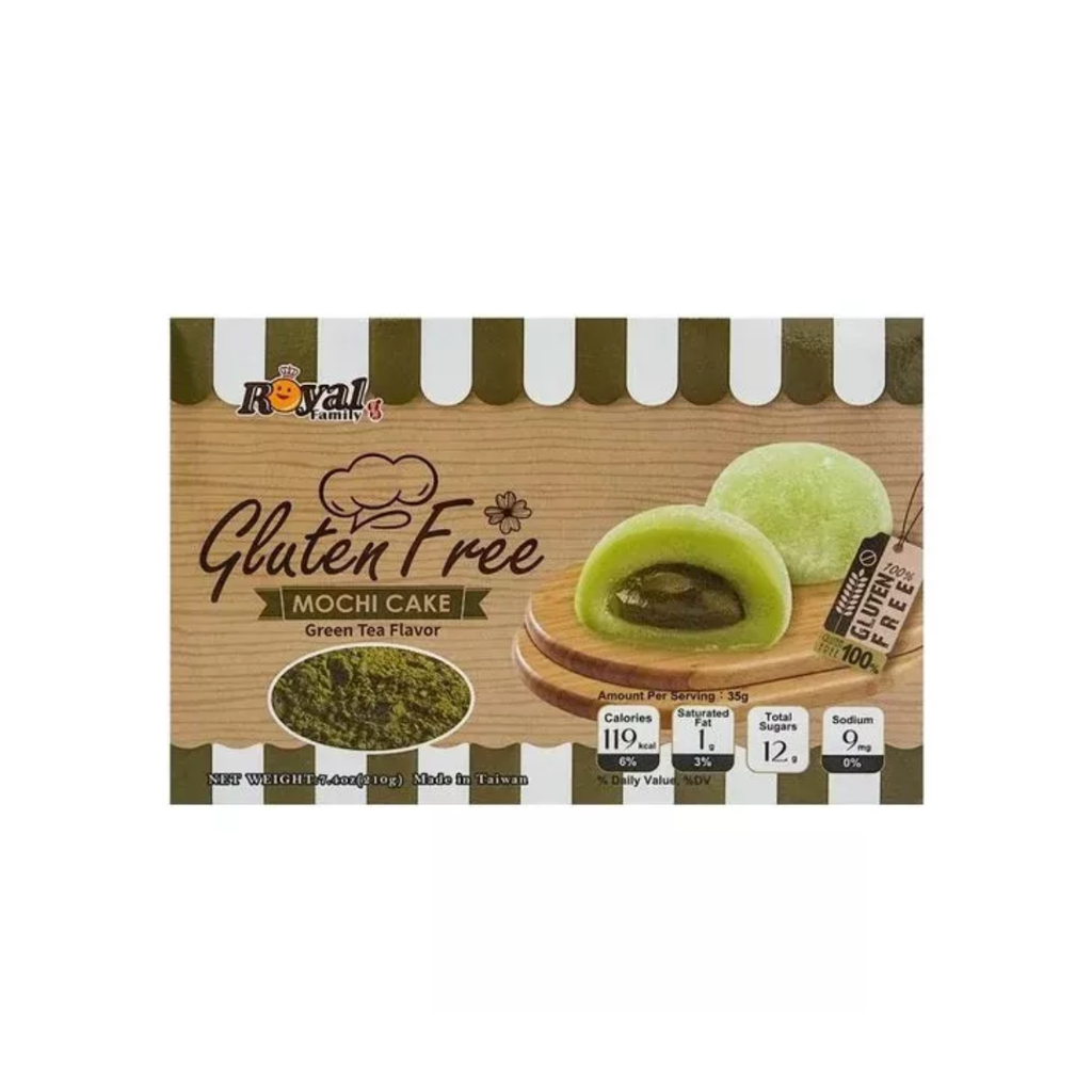 MOCHI TE VERDE SIN GLUTEN *宝岛Q点子* 无麸质绿茶麻糬 210g/24