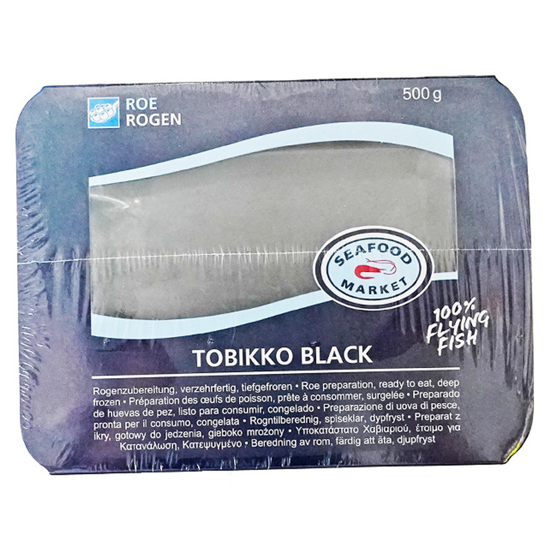 TOBIKO NEGRO 黑色飞鱼蛋 500g/24