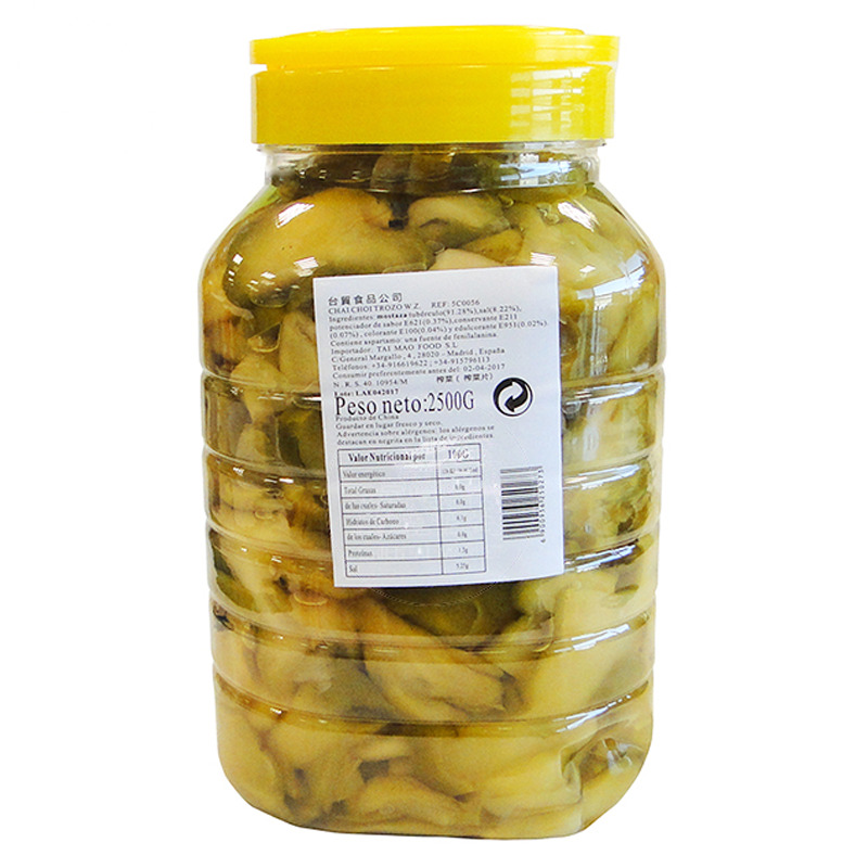 [501861/5C0056] CHAI CHOI TROCEADOZ *LVLU* 绿鹿牌榨菜片 2.5kg/6