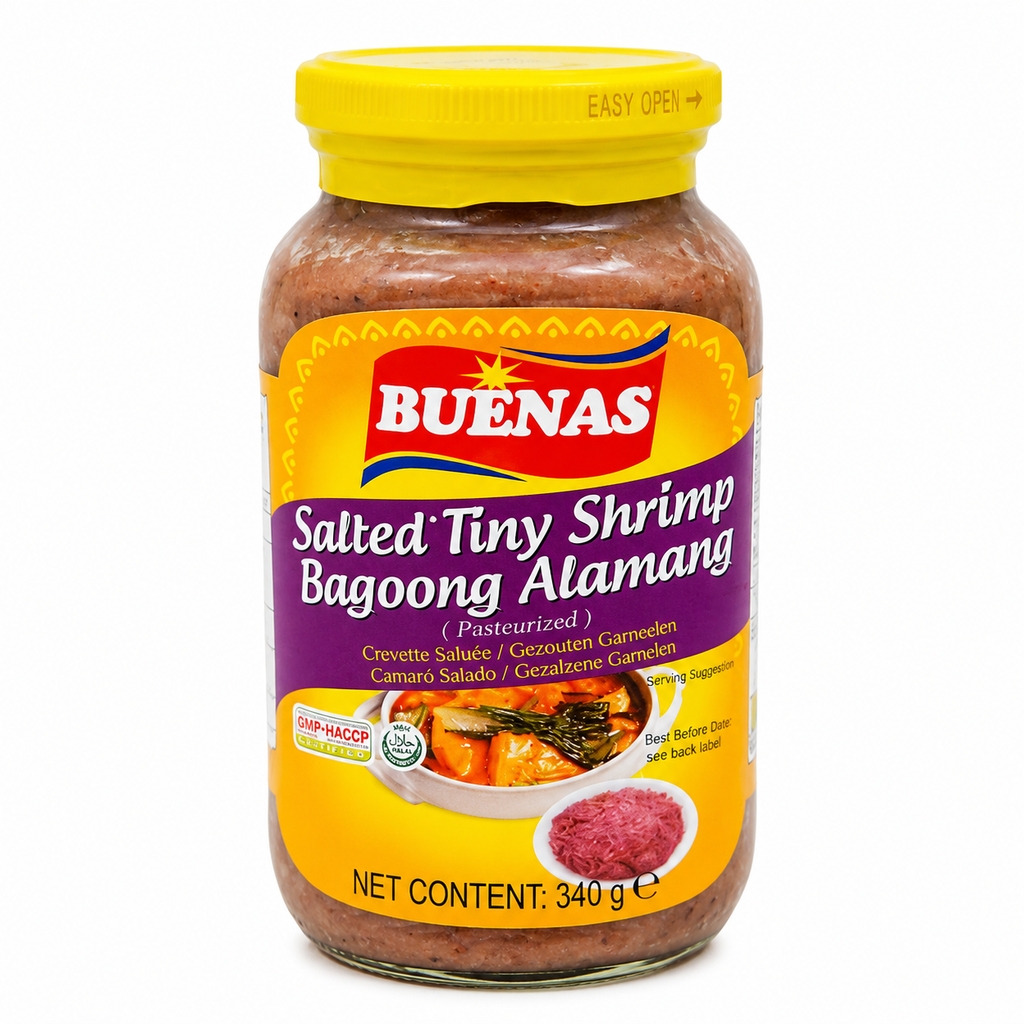 [501635/5B0896] BAGOONG ALAMAN SALADO*BUENAS*菲律賓咸蝦醬340G/24