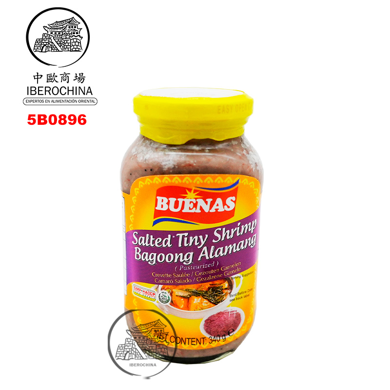 [501635/5B0896] BAGOONG ALAMAN SALADO*BUENAS*菲律賓咸蝦醬340G/24
