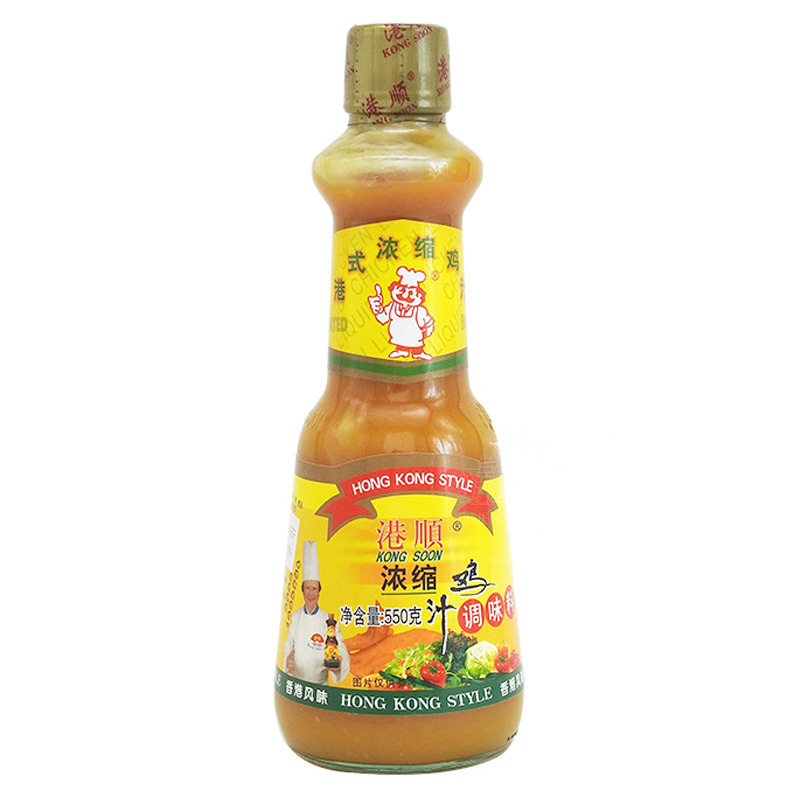 SALSA DE POLLO MARINADA   港顺浓缩鲜鸡汁 550g/6