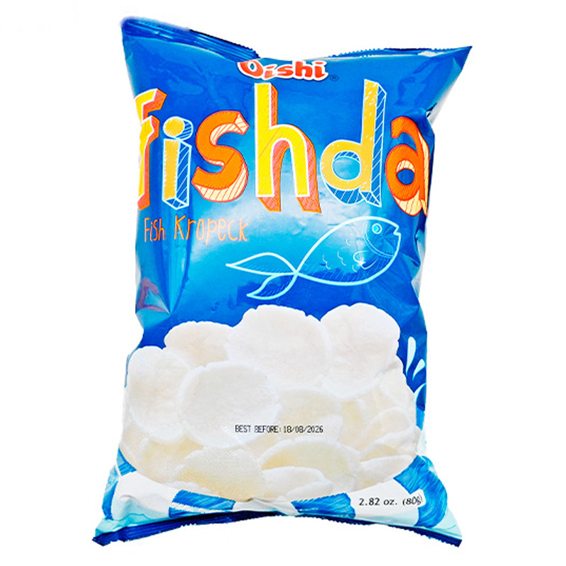 [502109/5G0364] GALLETA PESCADO FISHDA*OISHI 上好佳魚肉白片80G/20