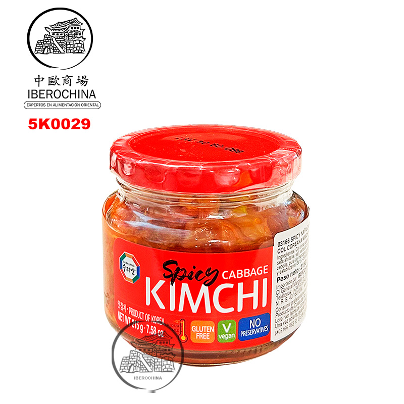 KIMCHI KOREANO PICANTE *WANG* 韩国WANG泡菜 215g/12