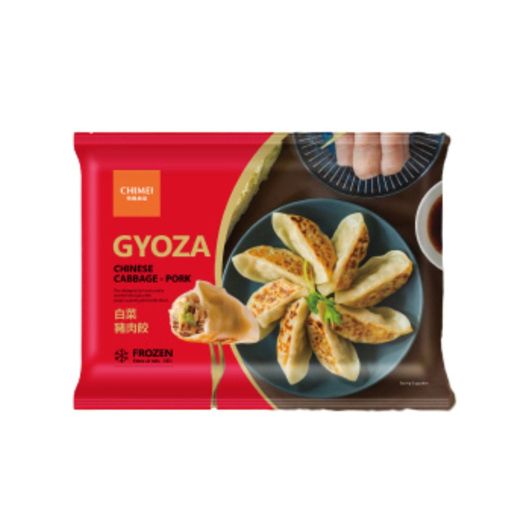 [200015] GYOZA CERDO COL CHINA CONGELADA -GW25 *CHIMEI* 奇美冻白菜猪肉煎饺 660g/30u/12